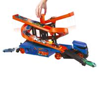 Hot Wheels City - Mega Action Transporter speelgoedvoertuig - thumbnail