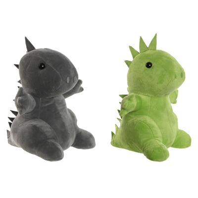 Deurstopper Home ESPRIT Zand 24 x 19 x 27 cm Dinosaurus (2 Stuks)