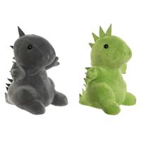 Deurstopper Home ESPRIT Zand 24 x 19 x 27 cm Dinosaurus (2 Stuks)