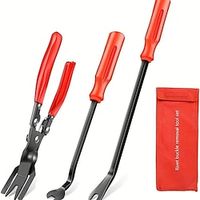 Set van 3 cliptangen bevestigingsverwijderaar - combo-reparatieset voor autobekleding met opbergtas voor dashboard van autodeurpaneel Lightinthebox