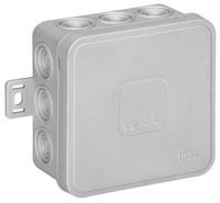 Orno Kabeldoos IP54 grijs vierkant 75x75x41mm - 4034056