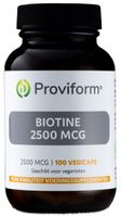 Proviform Biotine 2500mcg Vegicaps 100st Proviform Biotine 2500mcg Vegicaps 100st