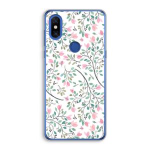 Sierlijke bloemen: Xiaomi Mi Mix 3 Transparant Hoesje