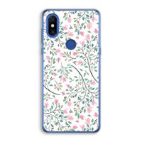Sierlijke bloemen: Xiaomi Mi Mix 3 Transparant Hoesje