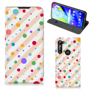 Motorola Moto G8 Power Hoesje met Magneet Dots