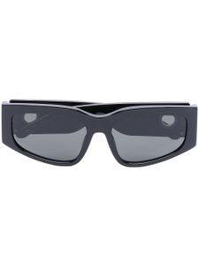 Linda Farrow lunettes de soleil à monture rectangulaire - Noir