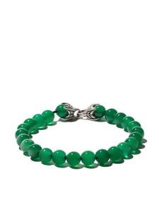 David Yurman bracelet Spiritual Beads en argent sterling (8 mm) - Vert