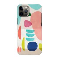 Bold Rounded Shapes: Volledig geprint iPhone 12 Pro Max Hoesje