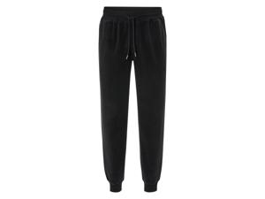 LIVERGY Heren fleecebroek (L, Zwart)