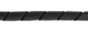 Elvedes spiraalslang (12mm) 10 meter zwart
