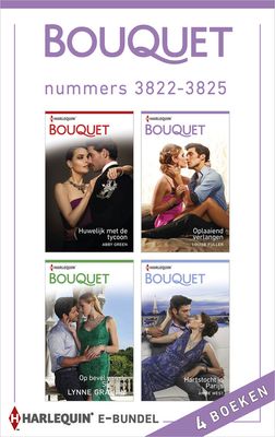 Bouquet e-bundel nummers 3822 - 3825 (4-in-1) - Abby Green, Louise Fuller, Lynne Graham, Annie West - ebook