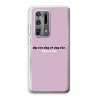 gij beslist: Huawei P40 Pro Plus Transparant Hoesje