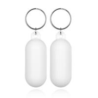 LGT JWLS Drijvende Sleutelhanger Wit - Mini Fender - Set van 2