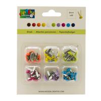 Vaessen Creative • splitpennen 8mm kleuren assortie