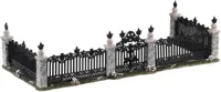 Lemax bat fence gate, set of 5 accessoire Spooky Town 2020 Lemax bat fence gate, set of 5 accessoire Spooky Town 2020