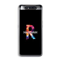 Abstract Spectrum: Samsung Galaxy A80 Transparant Hoesje