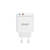SAVIO LA-06 USB Type A & Type C Quick Charge Power Delivery 3.0 Binnen