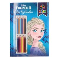Boek Specials Nederland BV Kleuren op nummer - frozen
