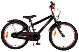 Spiderman Spider-man - kinderfiets - jongens - 20 inch - mat zwart - 2 handremmen
