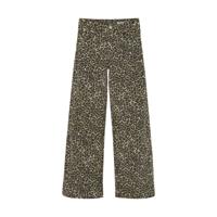 Indian Blue Jeans Winter broek meisjes - zand - wide fit/luipaard