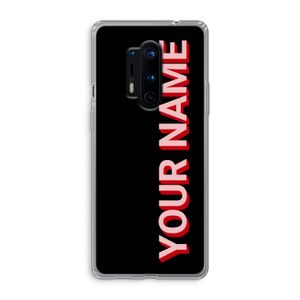 Namecase: OnePlus 8 Pro Transparant Hoesje