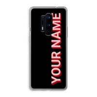Namecase: OnePlus 8 Pro Transparant Hoesje
