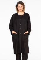 Yoek Blouse-jasje VENICE | Zwart | Maat 58/60