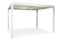 Overkapping vierkant M Alvaro Gazebo 360 x 300 cm Matt white - Suns
