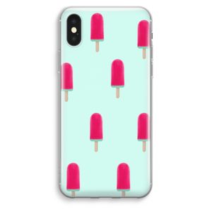 Waterijsje: iPhone XS Max Transparant Hoesje