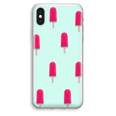 Waterijsje: iPhone XS Max Transparant Hoesje