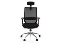 hjh OFFICE Bureaustoel Profondo Pro (Zwart)