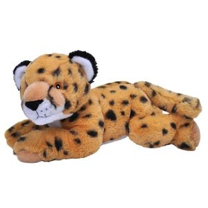Pluche knuffel dieren Eco-kins jachtluipaard/cheetah van 30 cm   -