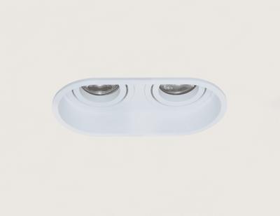 Artdelight Dubbele inbouwspotRex wit - DL 880-2 WI