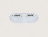 Artdelight Dubbele inbouwspotRex wit - DL 880-2 WI