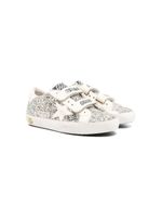 Golden Goose Kids baskets Old School à paillettes - Argent - thumbnail