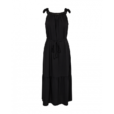 FreeQuent - Zwart | Dames | Jurk | Zwart | S | regular | Kamst mode