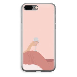 Wine: iPhone 8 Plus Transparant Hoesje