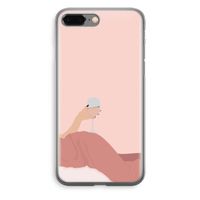 Wine: iPhone 8 Plus Transparant Hoesje