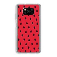 Watermelon: Xiaomi Poco X3 NFC Transparant Hoesje Watermelon: Xiaomi Poco X3 NFC Transparant Hoesje