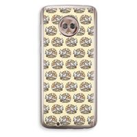 Slapende poes: Motorola Moto G6 Transparant Hoesje