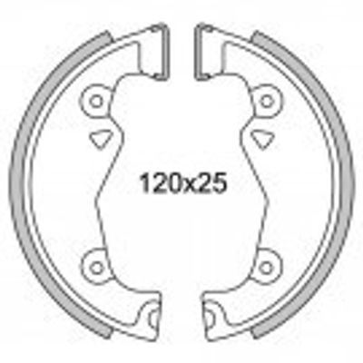 Newfren Remsegment 1088 zundapp klein