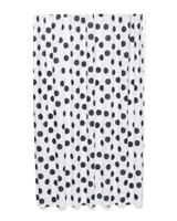 HEMA Douchegordijn 180x200cm stippen zwart (wit/zwart)