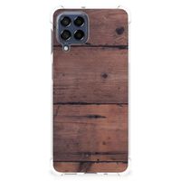 Samsung Galaxy M53 Stevig Telefoonhoesje Old Wood