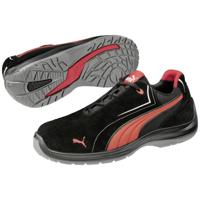 PUMA Touring Black Suede Low 643440200000040 Lage veiligheidsschoenen ESD S3 Schoenmaat (EU): 40 Zwart, Rood 1 paar