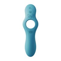 Zalo - Jessica Multifunctionele App Bestuurbare Flexibele Vibrator Blauw