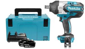 Makita DTW1001RTJ Accu Slagmoersleutel 3/4" 1050Nm 18V 5.0Ah in Mbox"