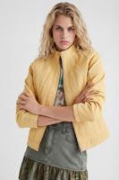 Slim fit bikerjack - YELLOW - L