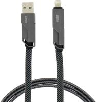 Platte kabel - AUTO T - 540313 - USB-C - 4 connectoren