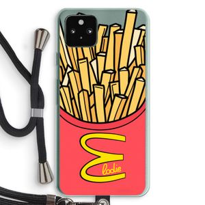 McElodie: Pixel 5a 5G Transparant Hoesje met koord