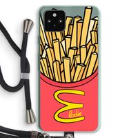 McElodie: Pixel 5a 5G Transparant Hoesje met koord